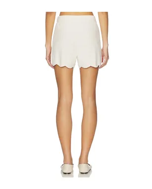 Barefoot Dreams CozyChic Ultra Lite Scallop Short - サムネイル4