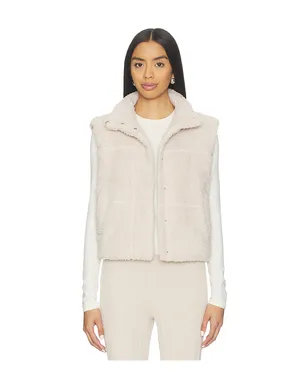 Barefoot Dreams BRUSHED COZYCHIC PUFFER VEST ベスト - サムネイル1