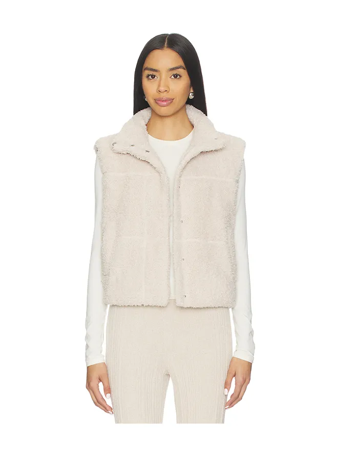 Barefoot Dreams Barefoot Dreams BRUSHED COZYCHIC PUFFER VEST ベストの商品画像