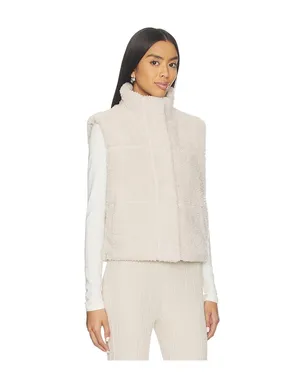 Barefoot Dreams BRUSHED COZYCHIC PUFFER VEST ベスト - サムネイル3
