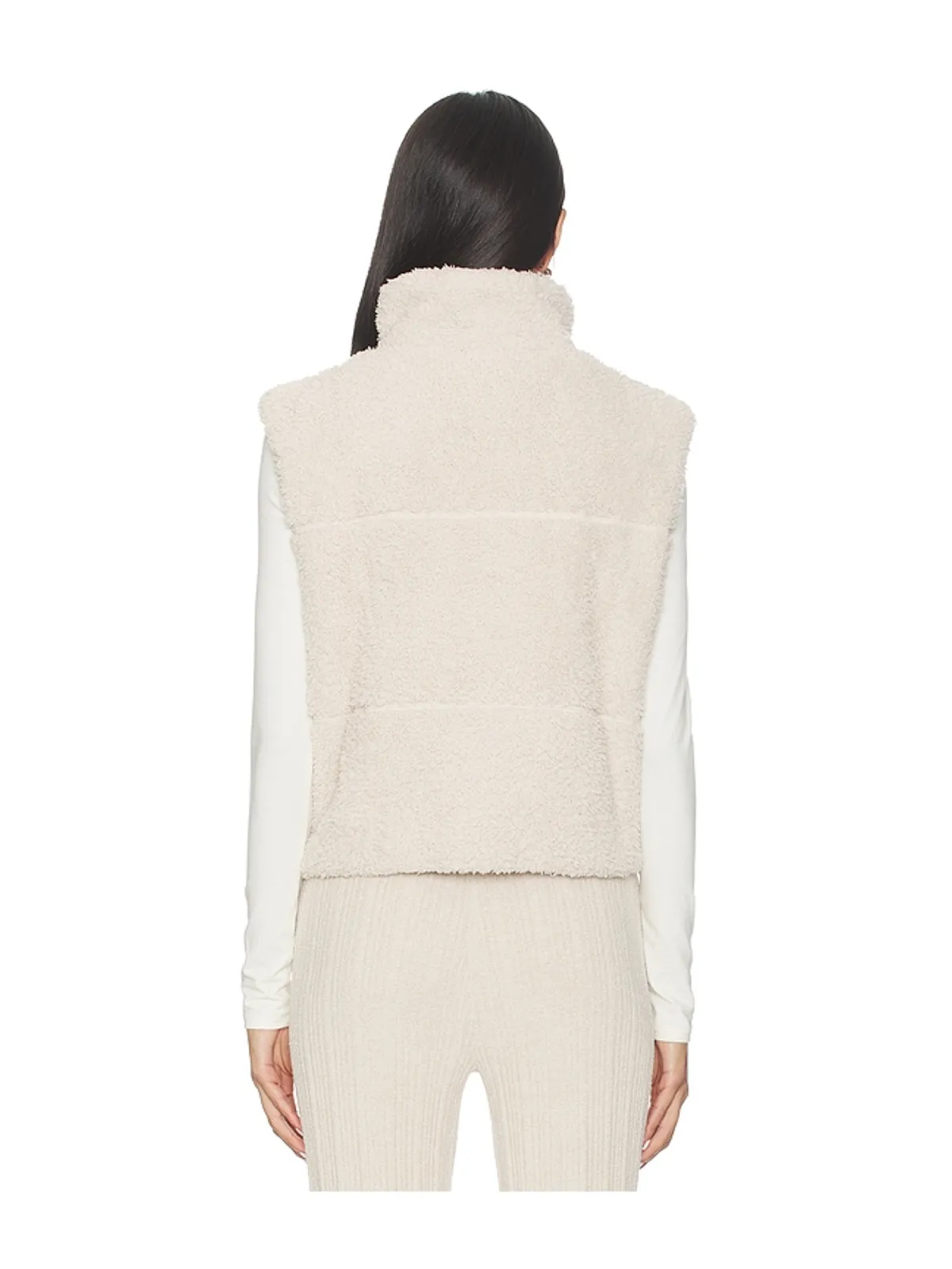Barefoot Dreams BRUSHED COZYCHIC PUFFER VEST ベスト - 画像4