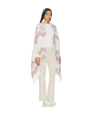 Barefoot Dreams COZYCHIC MOSAIC WRAP ラップ - サムネイル1