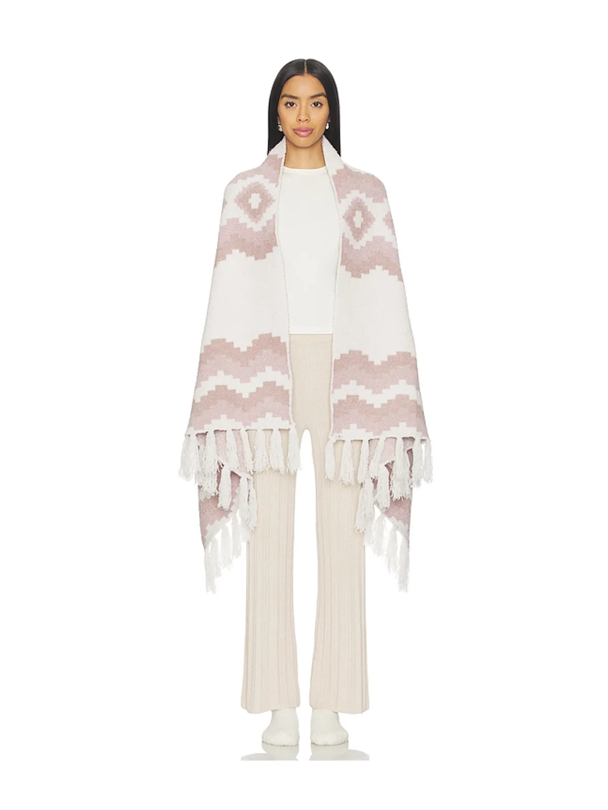 Barefoot Dreams COZYCHIC MOSAIC WRAP ラップ - 画像2