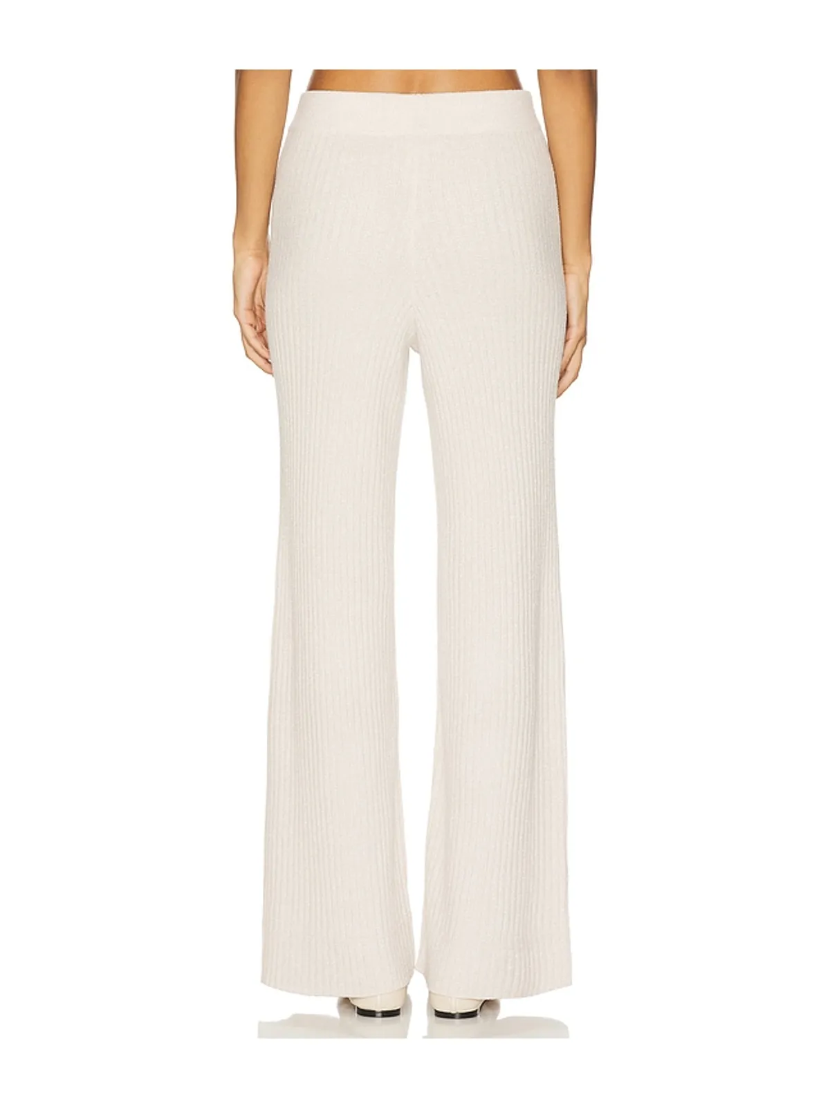 Barefoot Dreams CCUL LUREX RIB WIDE LEG PANT CCUルレックスリブ ワイドレッグパンツ - 画像4