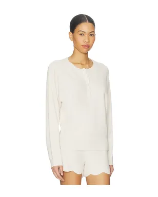 Barefoot Dreams CCUL SCALLOP DOLMAN ヘンリートップ - サムネイル2