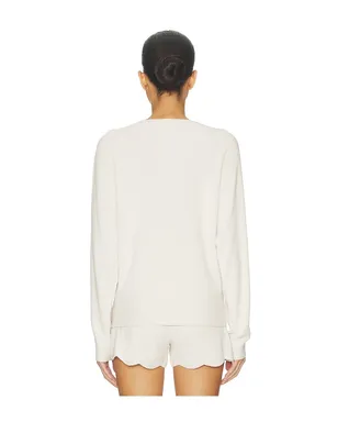 Barefoot Dreams CCUL SCALLOP DOLMAN ヘンリートップ - サムネイル3