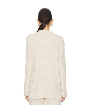 Barefoot Dreams BAREFOOT DREAMS COZYCHIC ULTRA LIGHT WAVE SHIRT ショートスリーブトップ - サムネイル3