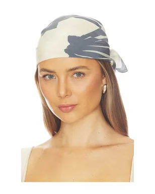 BEMBIEN Sirena Large Scarf - Beige,Slate. - サムネイル1