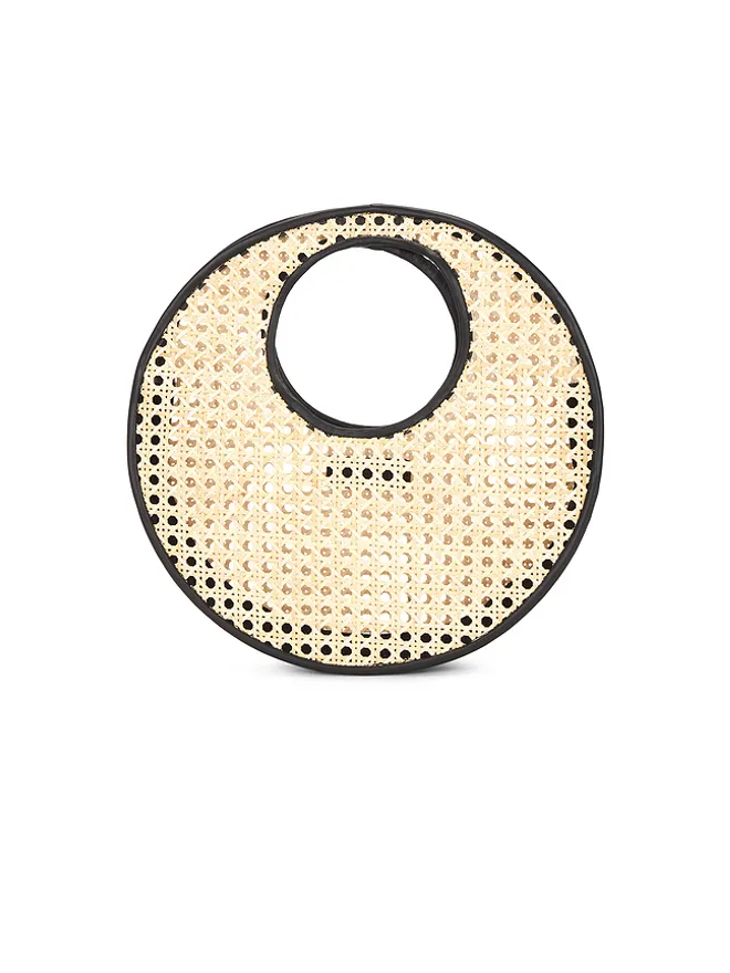BEMBIEN BEMBIEN Anouk Rattan Top Handle Bagの商品画像