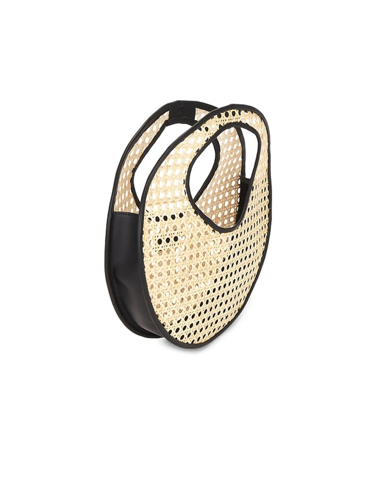 BEMBIEN Anouk Rattan Top Handle Bag - 画像4
