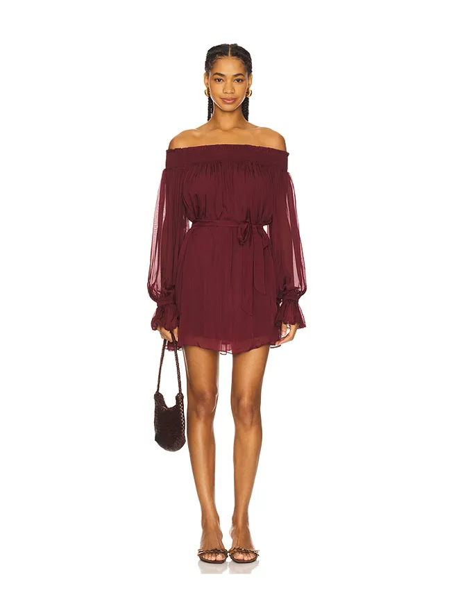 HEMANT AND NANDITA HEMANT AND NANDITA DRESS ミニドレスの商品画像