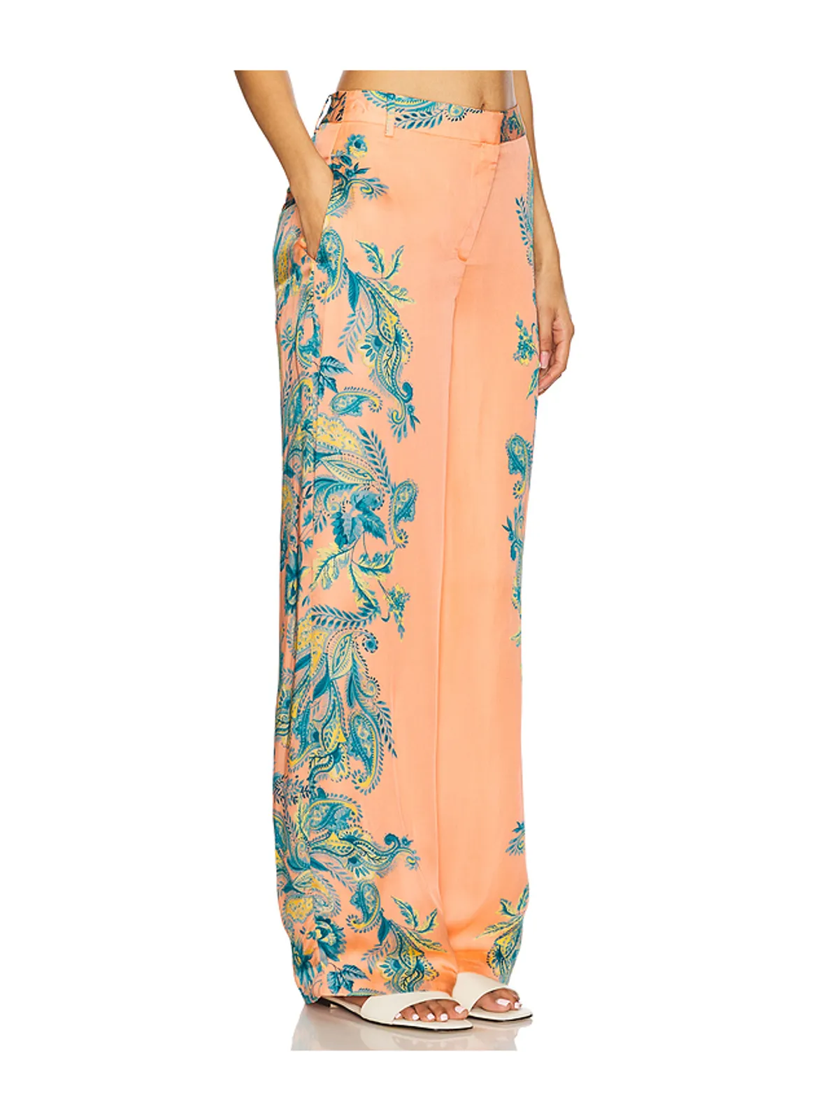 HEMANT AND NANDITA PANTS パンツ - Pink,Blue. - 画像2