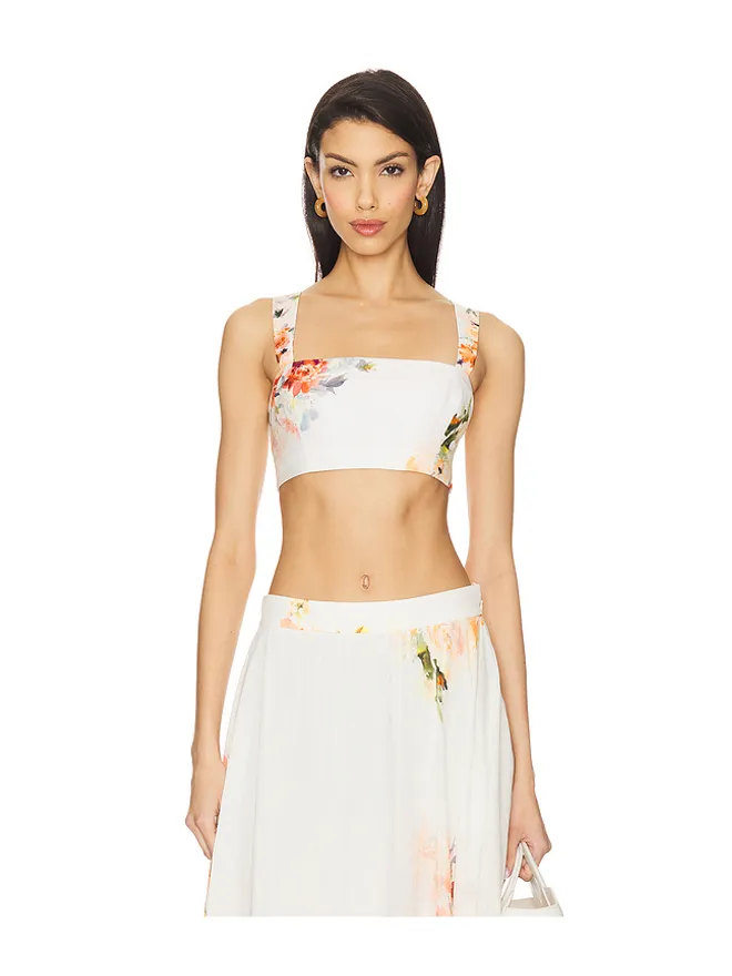HEMANT AND NANDITA HEMANT AND NANDITA TOP スリーブレストップスの商品画像