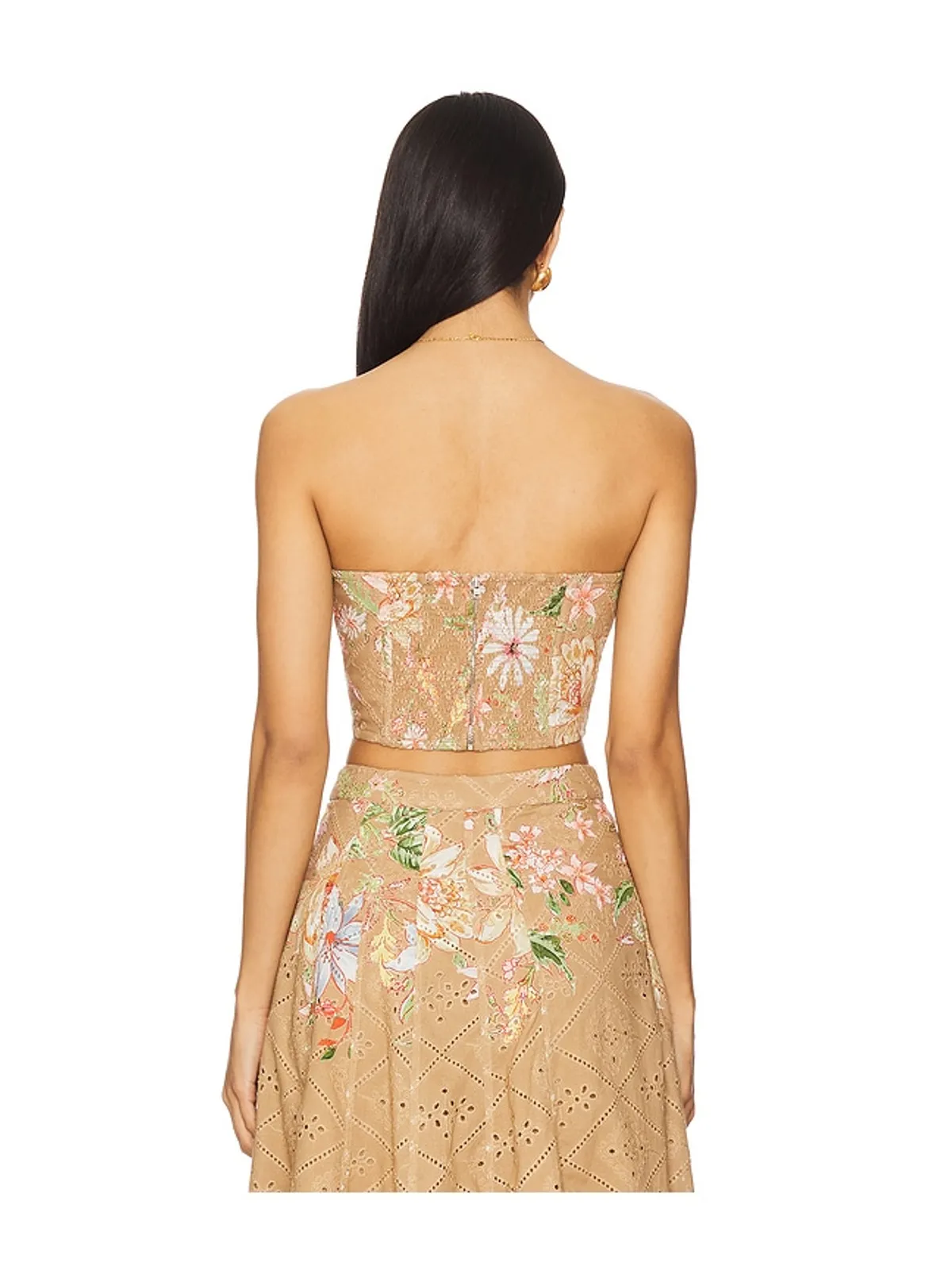 HEMANT AND NANDITA コルセットトップ - Tan,Neutral. - 画像3