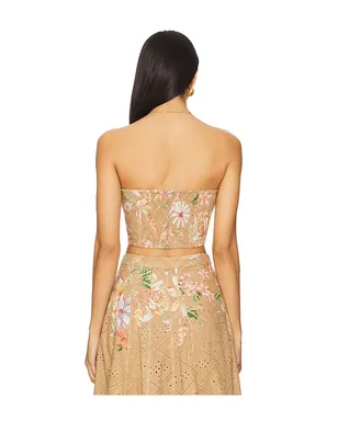 HEMANT AND NANDITA コルセットトップ - Tan,Neutral. - サムネイル3
