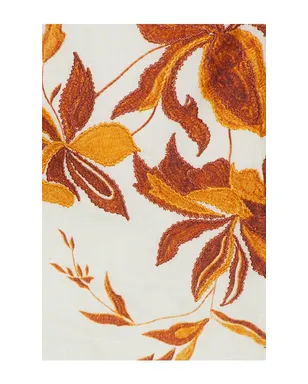 HEMANT AND NANDITA TOP トップ - Ivory, Orange. - サムネイル5