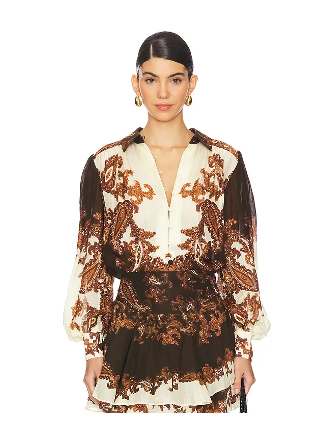 HEMANT AND NANDITA HEMANT AND NANDITA BOHO シャツの商品画像