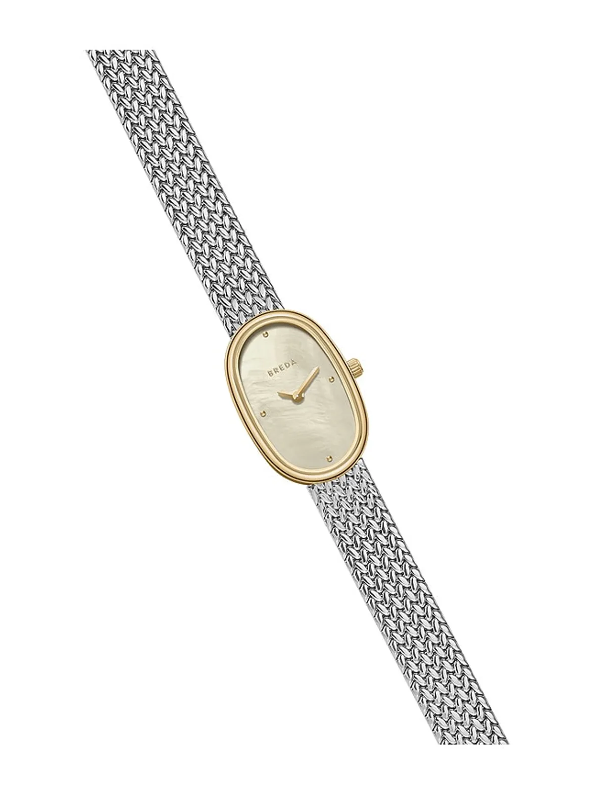 Breda JANE ウォッチ - Metallic Silver,Metallic Gold. - 画像3