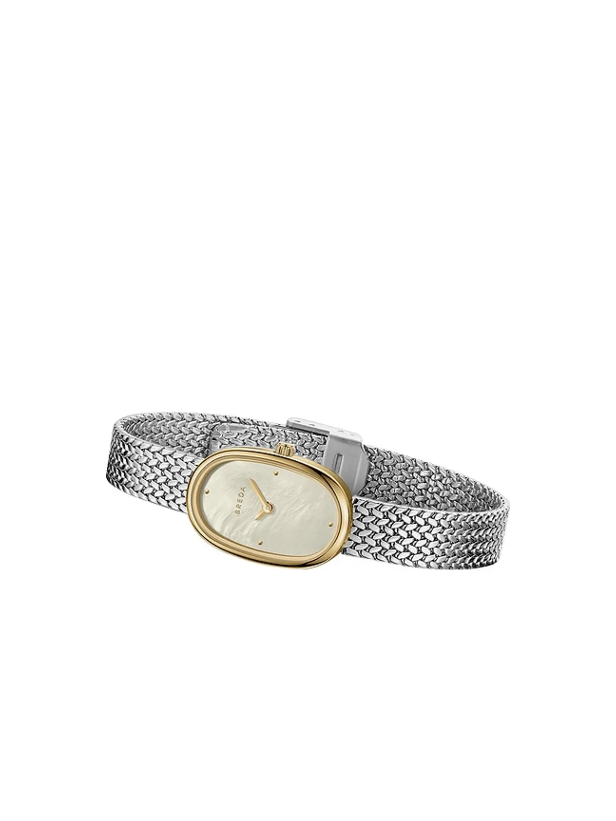 Breda JANE ウォッチ - Metallic Silver,Metallic Gold. - 画像4