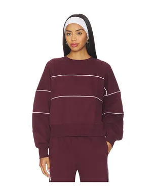 Beyond Yoga LUXE FLEECE PIPER OVERSIZED スウェットシャツ - サムネイル1