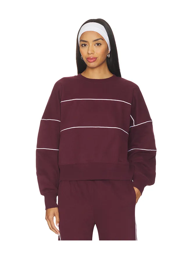 Beyond Yoga Beyond Yoga LUXE FLEECE PIPER OVERSIZED スウェットシャツの商品画像