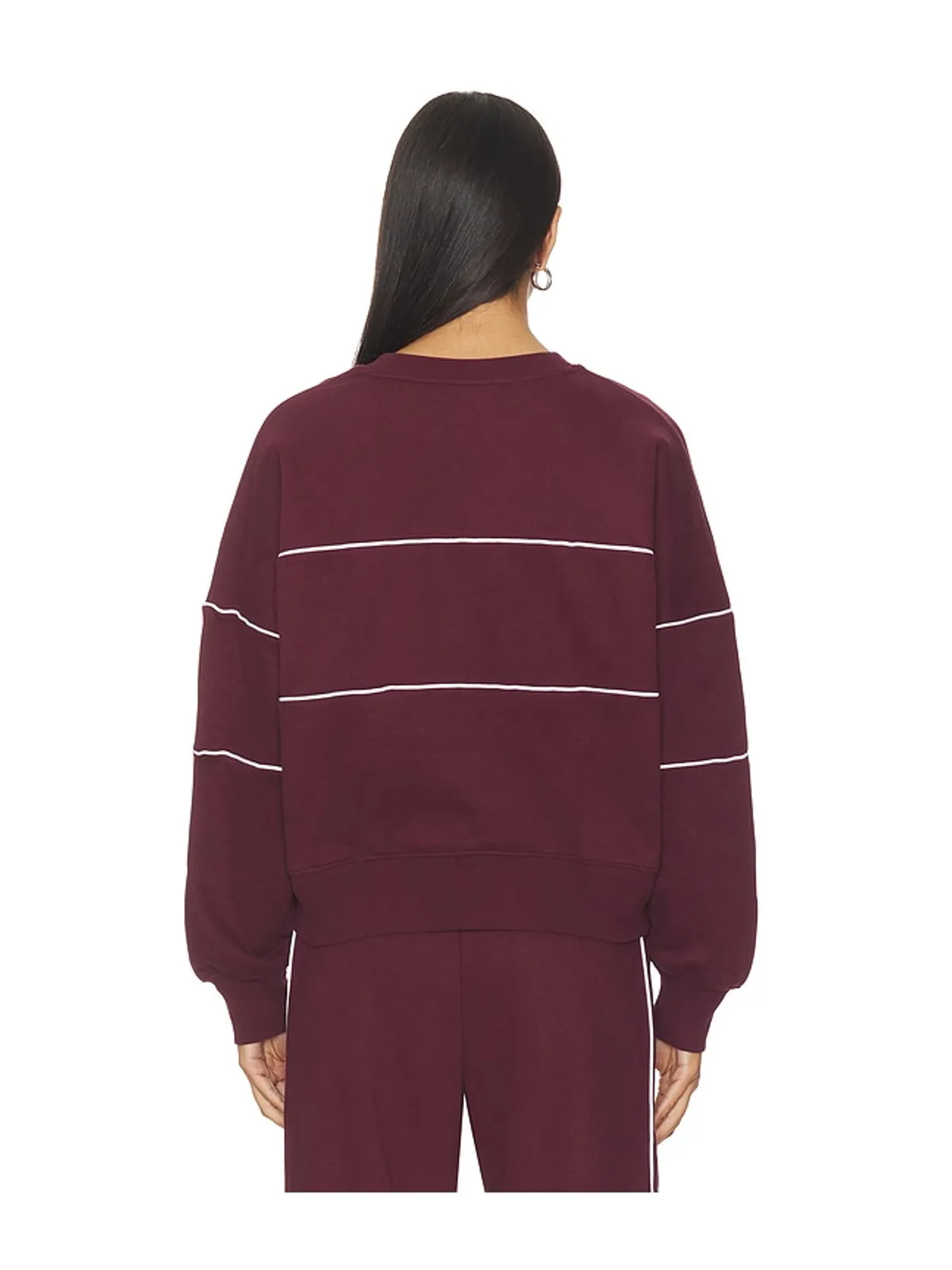 Beyond Yoga LUXE FLEECE PIPER OVERSIZED スウェットシャツ - 画像3