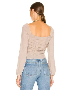 BCBGeneration LUREX SQUARE NECK トップ - サムネイル3