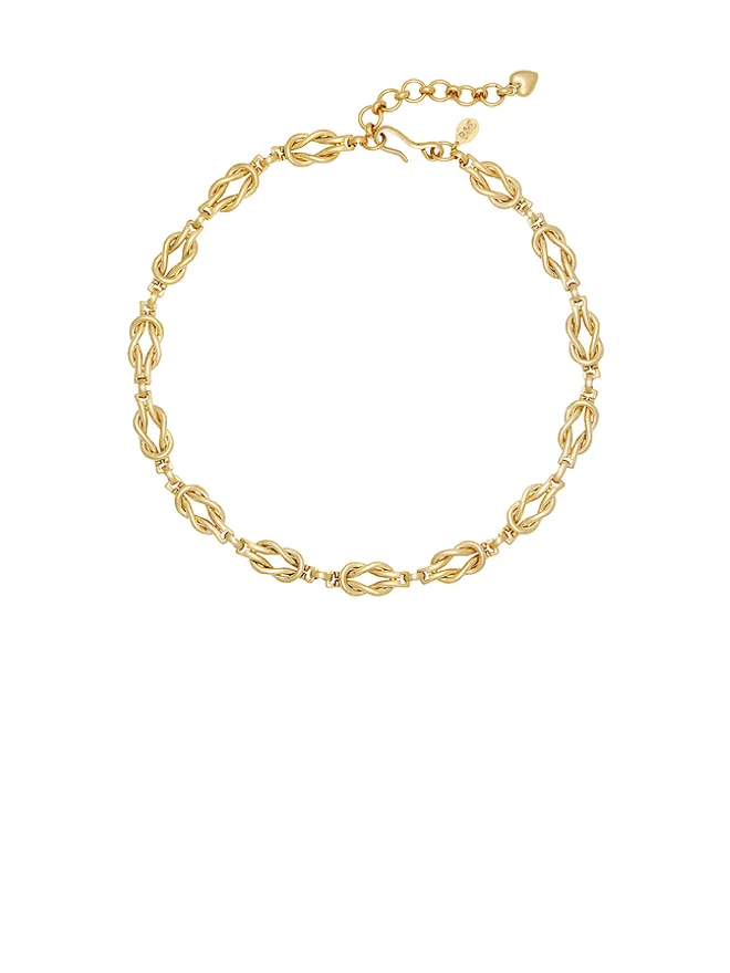 Brinker + Eliza Brinker + Eliza LOVE KNOT ネックレスの商品画像