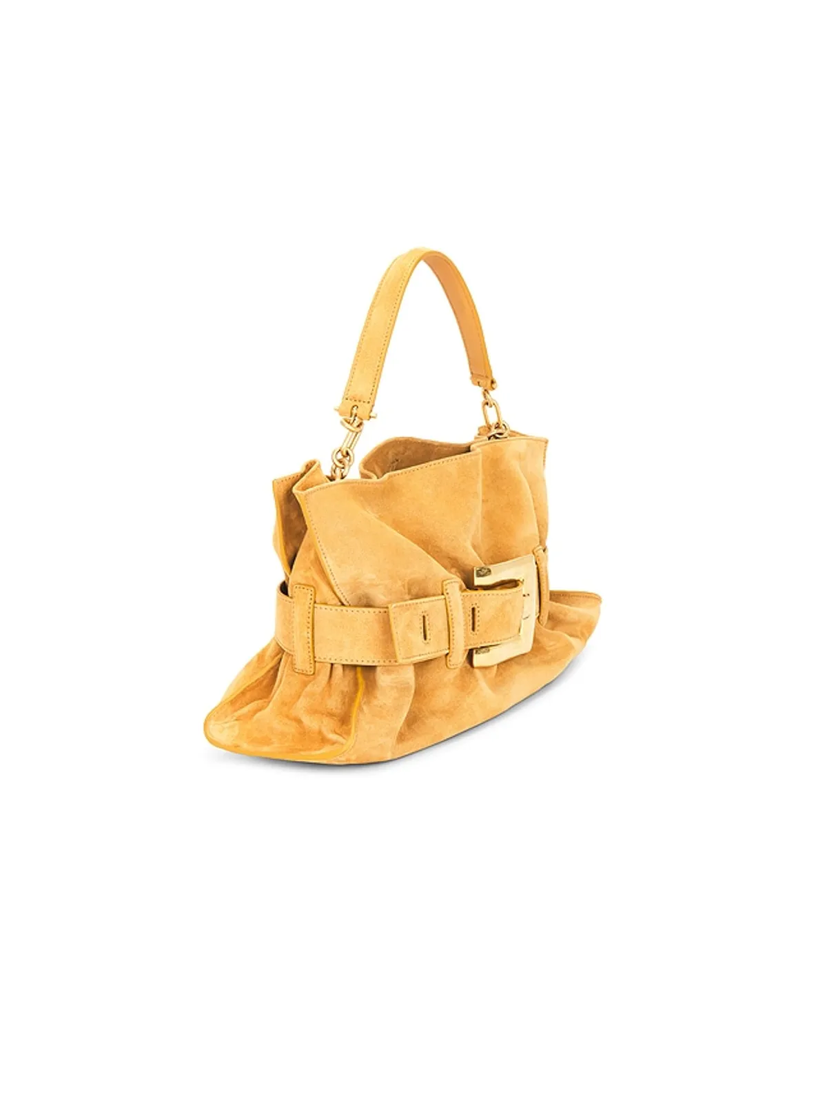 BALMAIN MEDIUM ANTHEM SUEDE バッグ - 画像3