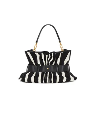 BALMAIN ANTHEM ミディアムショルダーバッグ - Black,White. - サムネイル2