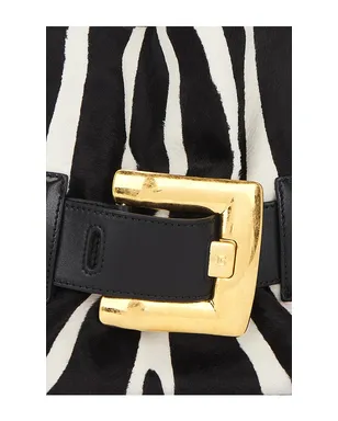 BALMAIN ANTHEM ミディアムショルダーバッグ - Black,White. - サムネイル6