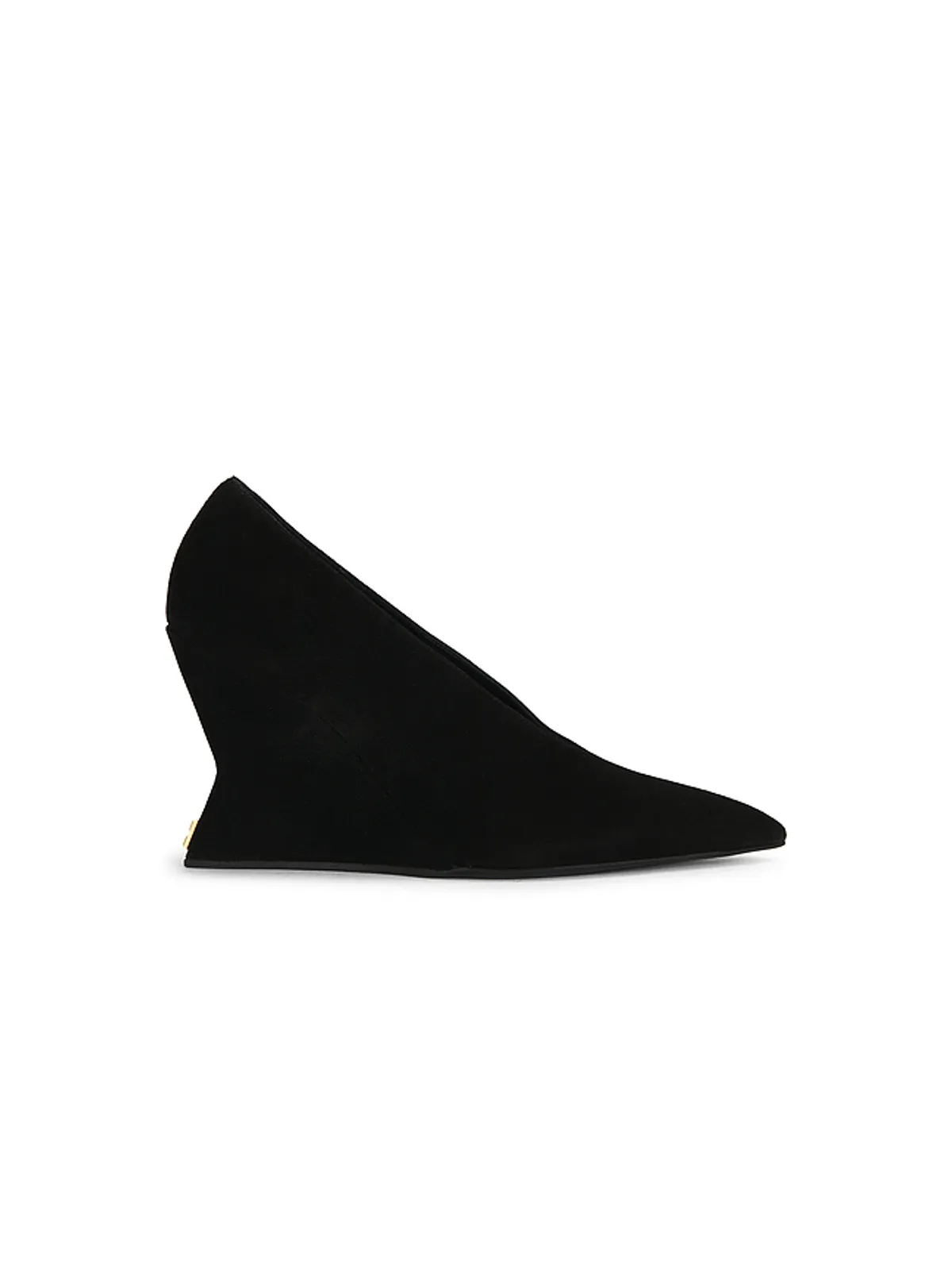 BALMAIN SUEDE WEDGE パンプス - 画像1