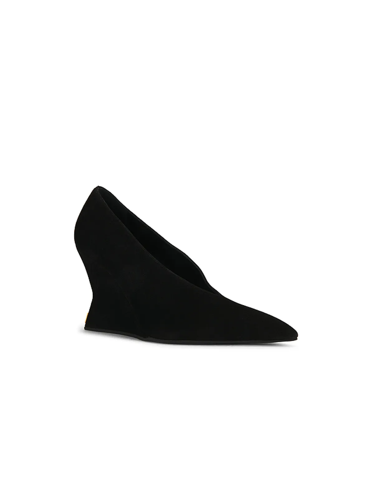 BALMAIN SUEDE WEDGE パンプス - 画像2