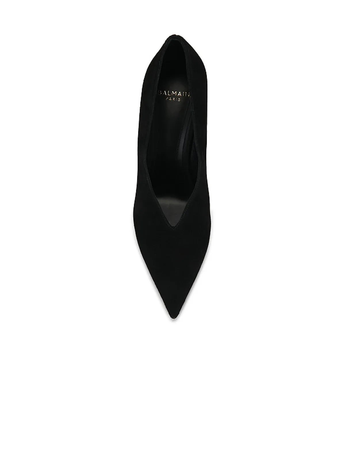 BALMAIN SUEDE WEDGE パンプス - 画像4