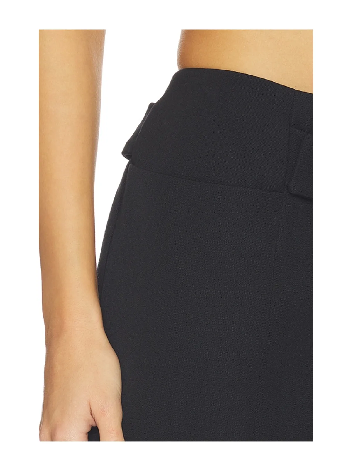 BALMAIN BELTED GRAIN DE POUDRE MINI スカート - 画像6