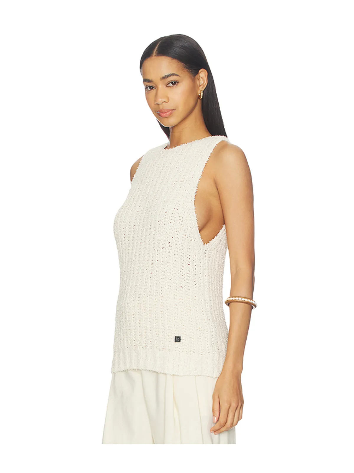 BALMAIN COTTON BLEND KNIT トップ - 画像2