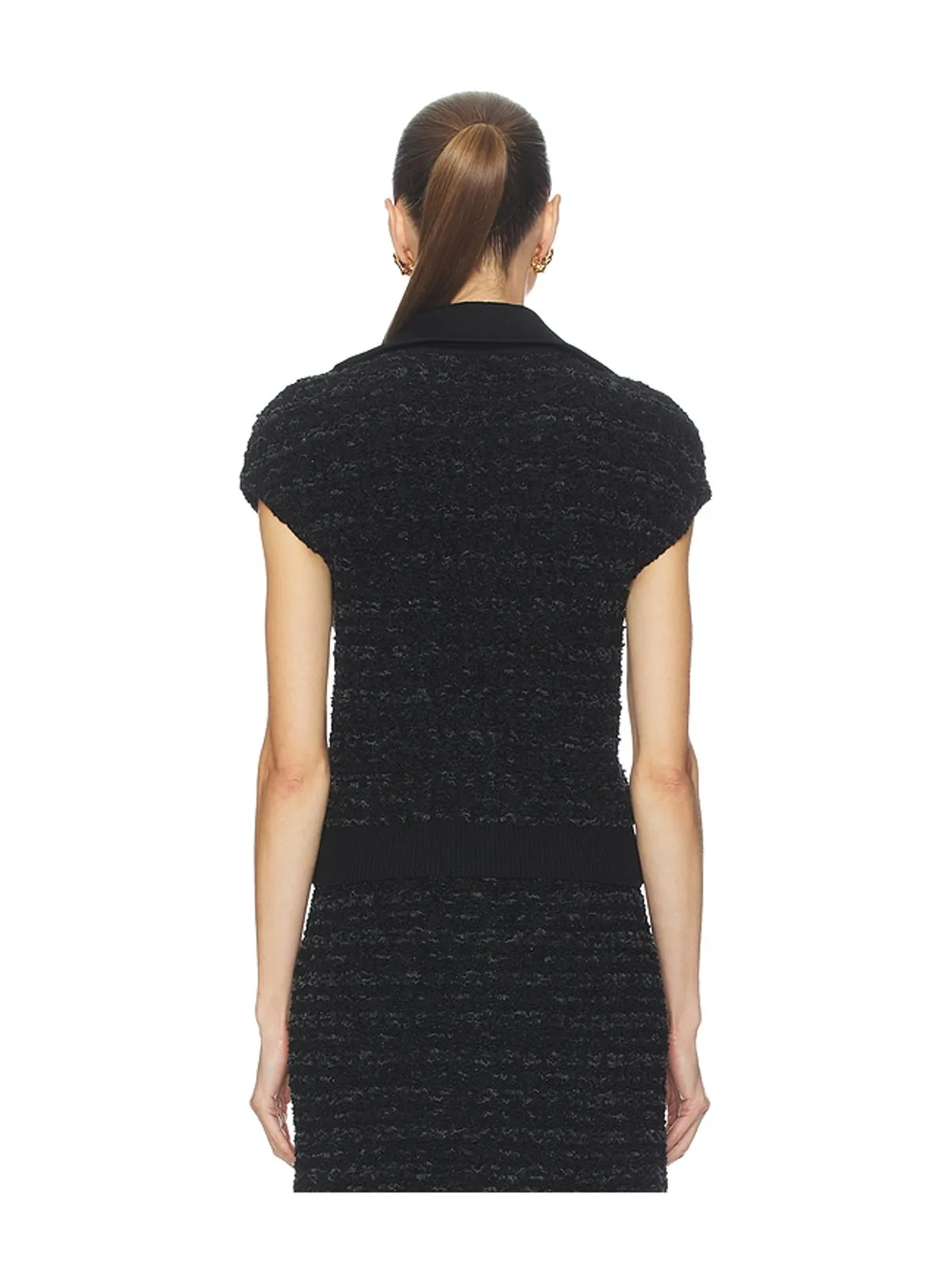 BALMAIN ZIPPED ショートスリーブトップ - 画像3