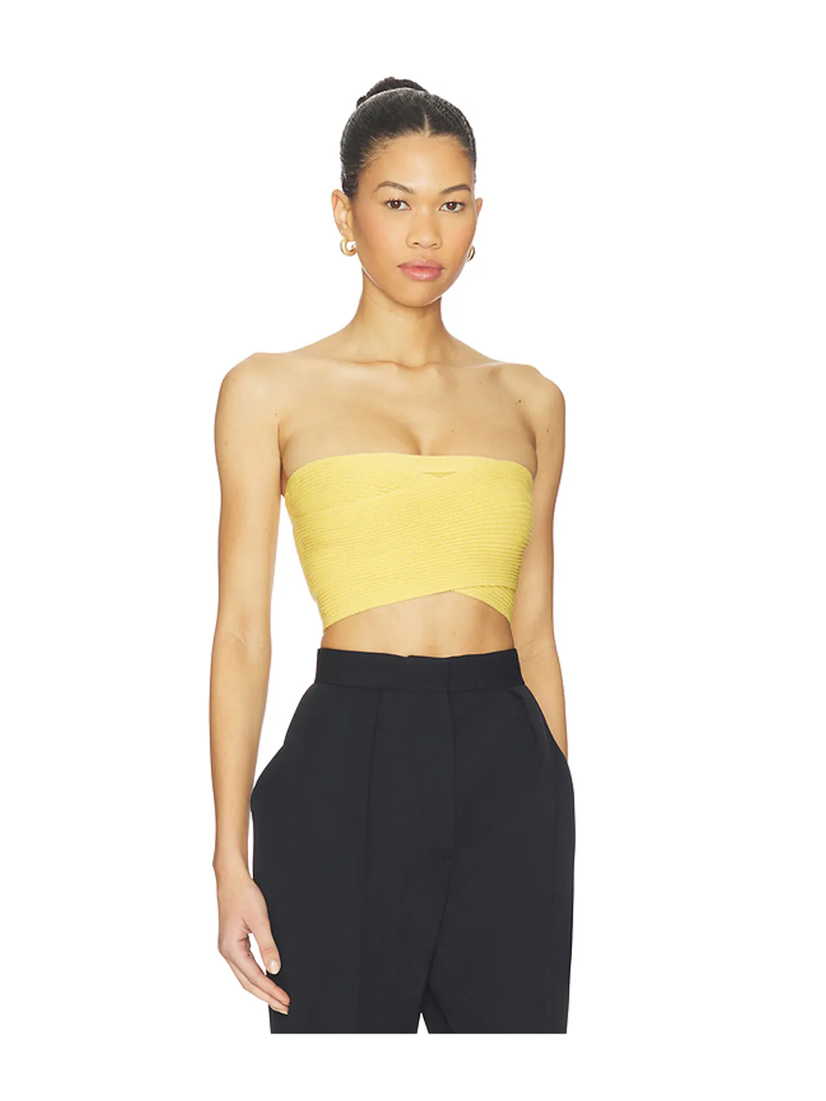 BALMAIN BRASSIERE KNIT トップ - 画像2