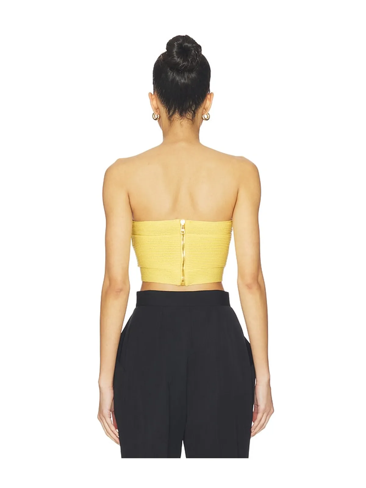 BALMAIN BRASSIERE KNIT トップ - 画像3
