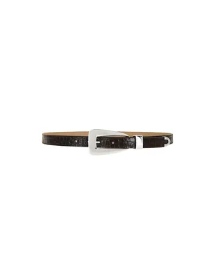 B-Low the Belt Briar Croco Belt - サムネイル1