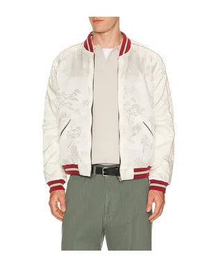 Beams Plus ORIENTAL ジャケット - Navy,White. - サムネイル1