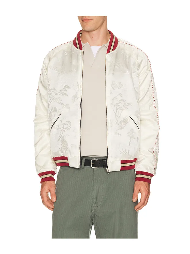 Beams Plus Beams Plus ORIENTAL ジャケット - Navy,White.の商品画像