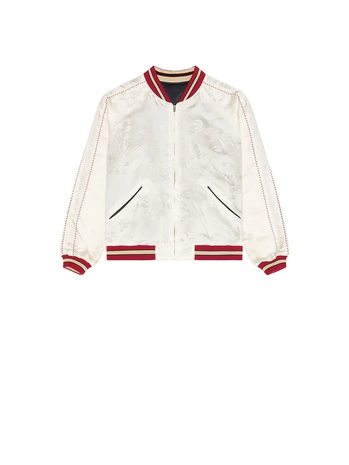 Beams Plus ORIENTAL ジャケット - Navy,White. - 画像6