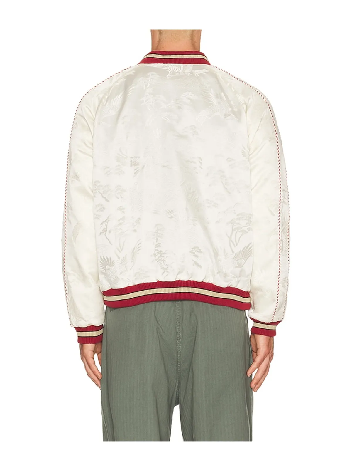 Beams Plus ORIENTAL ジャケット - Navy,White. - 画像4