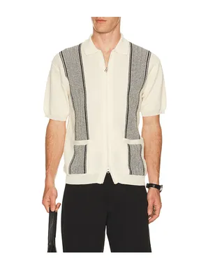 Beams Plus ZIP ポロシャツ - サムネイル1