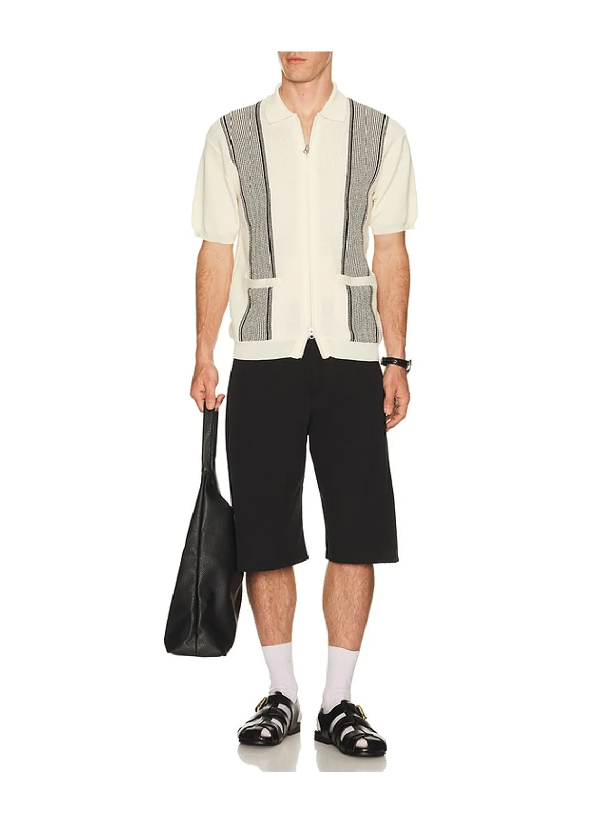 Beams Plus ZIP ポロシャツ - 画像3