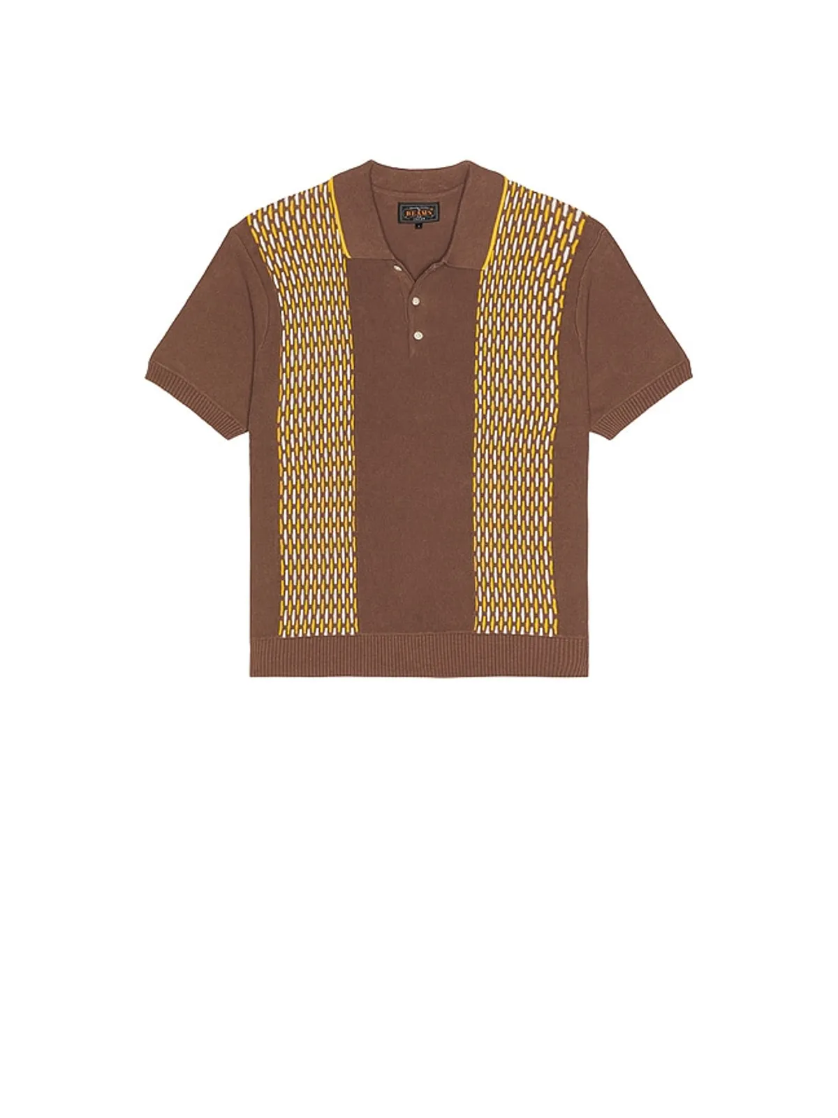 Beams Plus KNIT ポロシャツ - 画像4