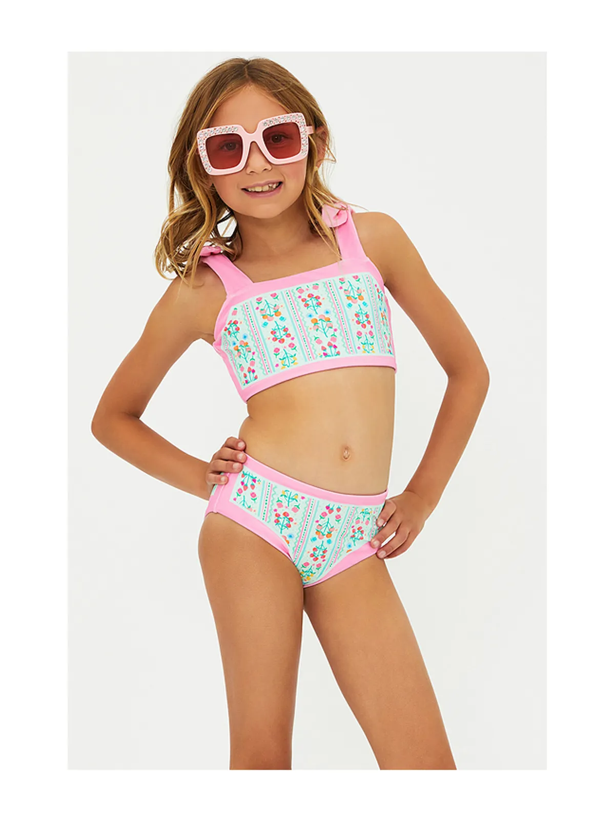 BEACH RIOT STELLA スイムセット - Pink, Baby Blue. - 画像2
