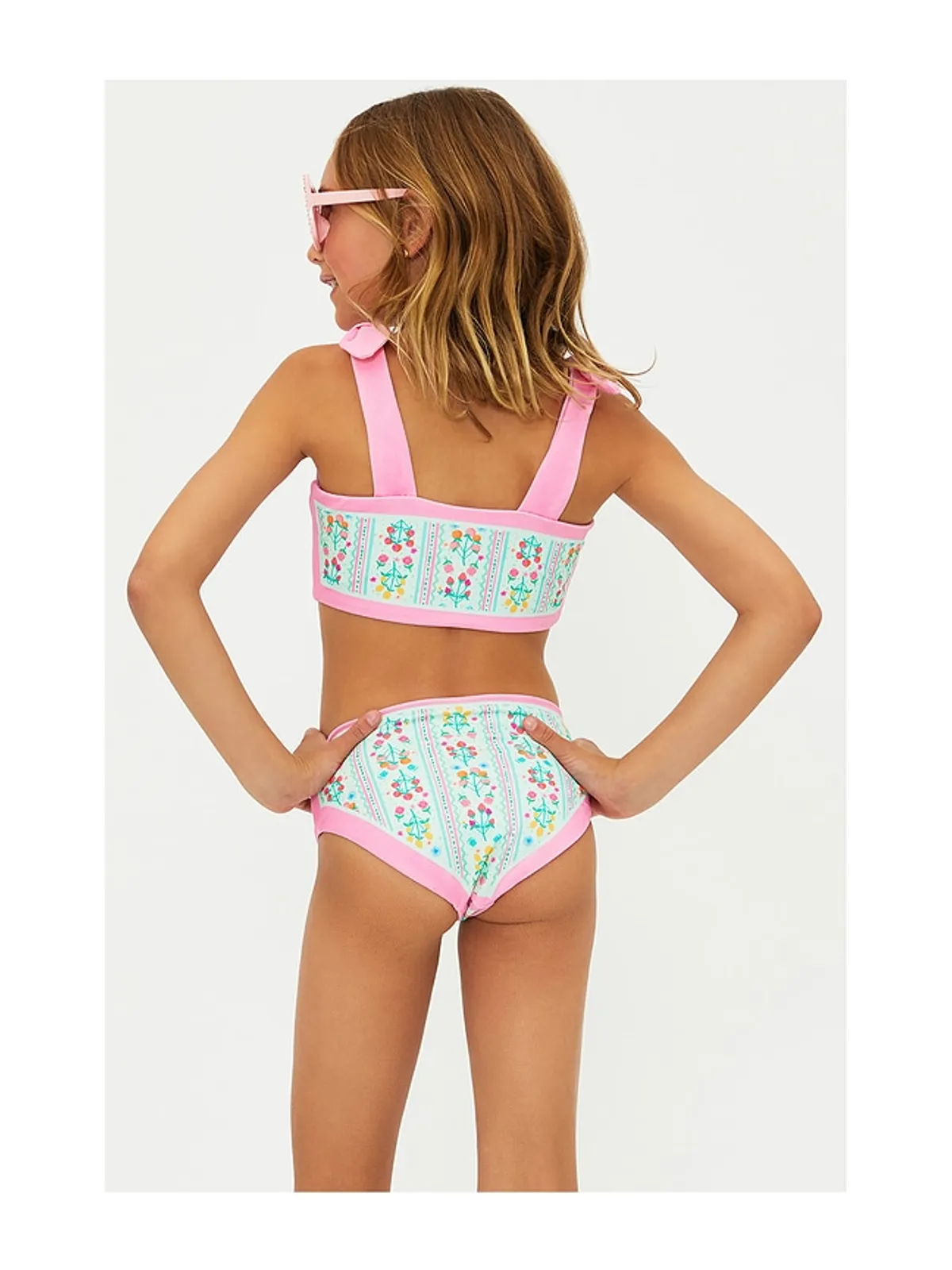 BEACH RIOT STELLA スイムセット - Pink, Baby Blue. - 画像3
