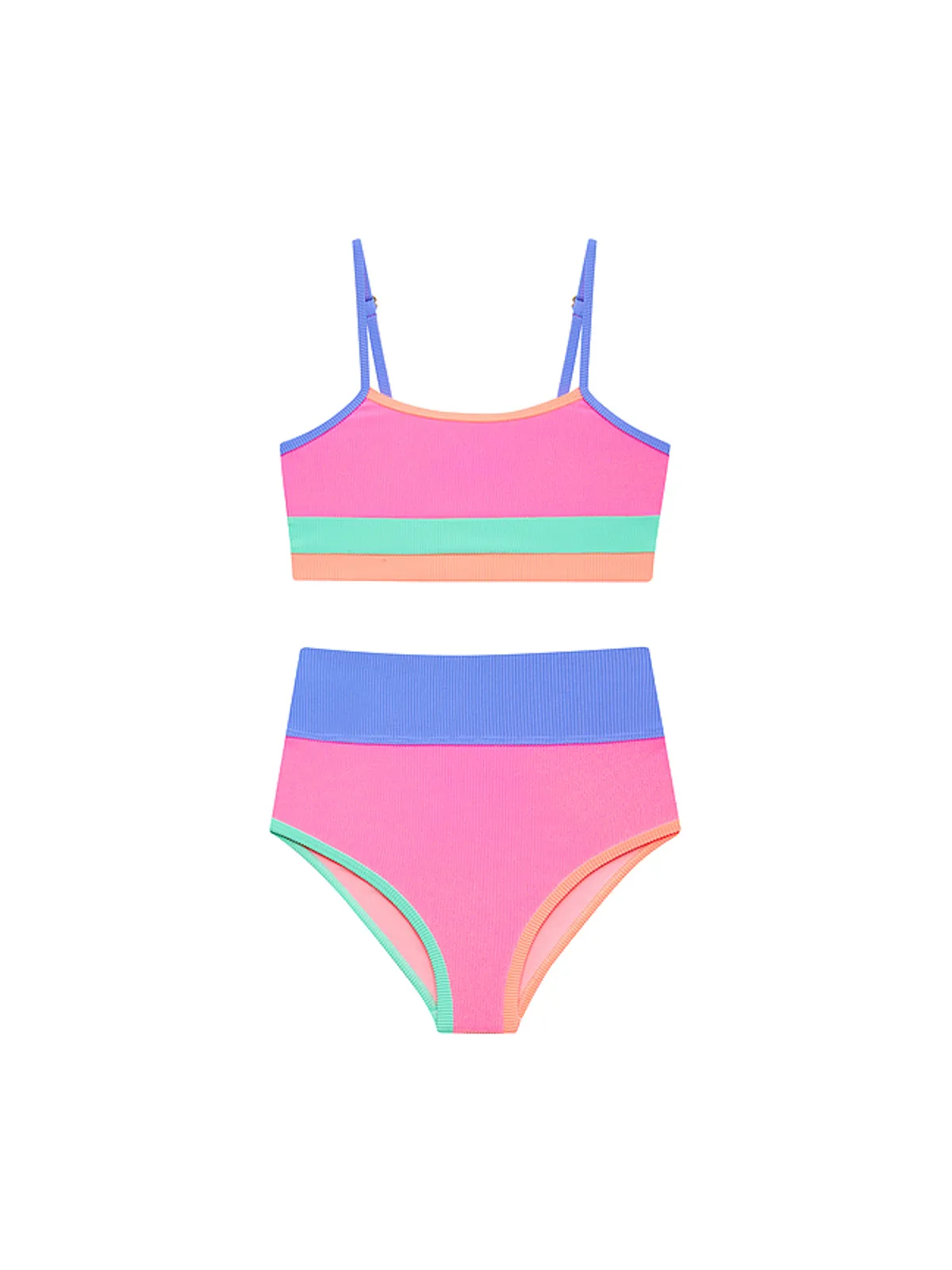 BEACH RIOT EVA AND EMMIE スイムセット - Pink,Blue. - 画像1